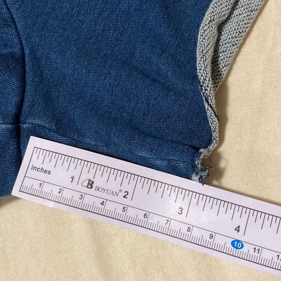 Fabletics Blue Knit Athletic Shorts - Picture 6 of 14